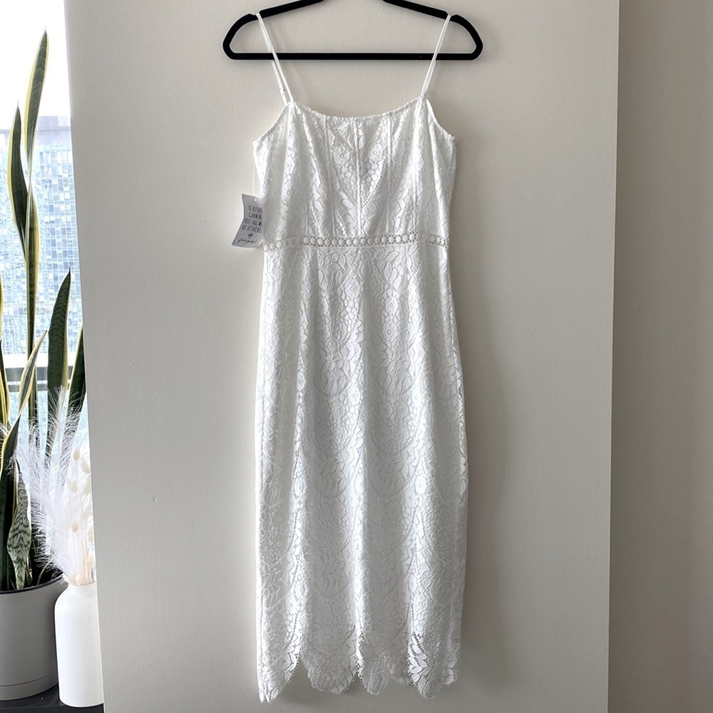FP x SAYLOR Eizelle Dress in Ivory - Picture 7 of 15